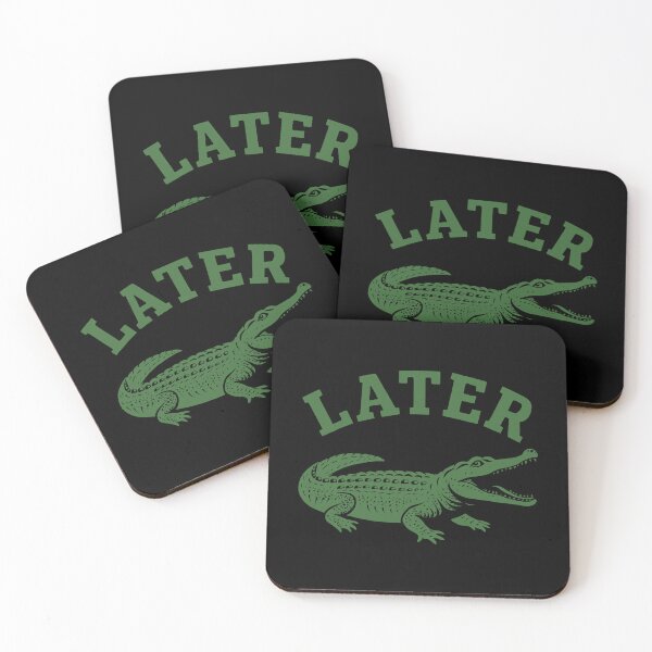 Item preview, LATER ALLIGATOR - Green - Vintage Style designed and sold by Darling DeDe.