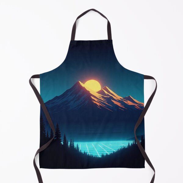 Item preview, Synthwave Peak | Nature Abstract designed and sold by Esterlane.