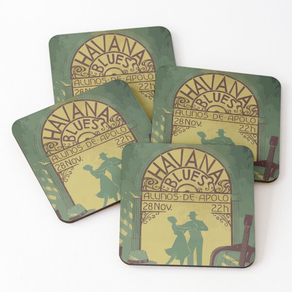 Item preview, Vintage Havana Jazz Dance Night Poster designed and sold by -DEEWOLF-.