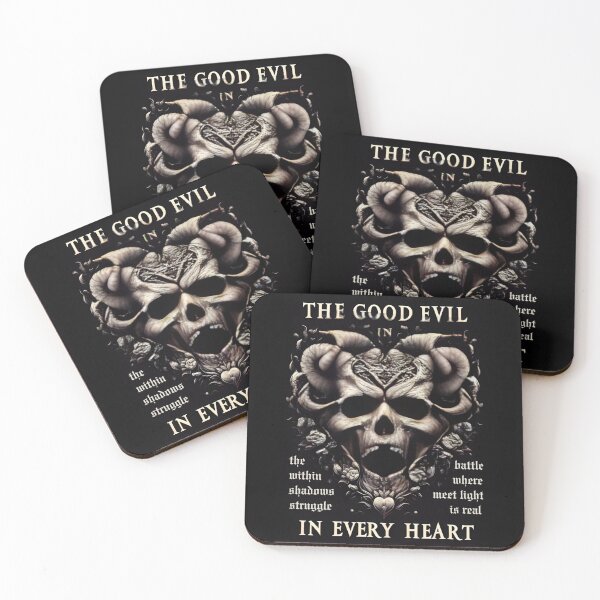 Item preview, Gothic Horned Skull Flora Heart Duality designed and sold by Voodoo Store Paranormal Collections.