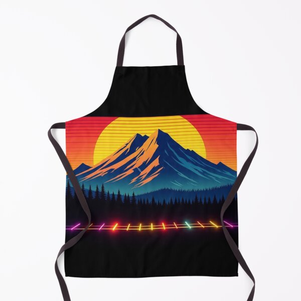 Item preview, Retro Mountain Peak | Nature Abstract designed and sold by Esterlane.