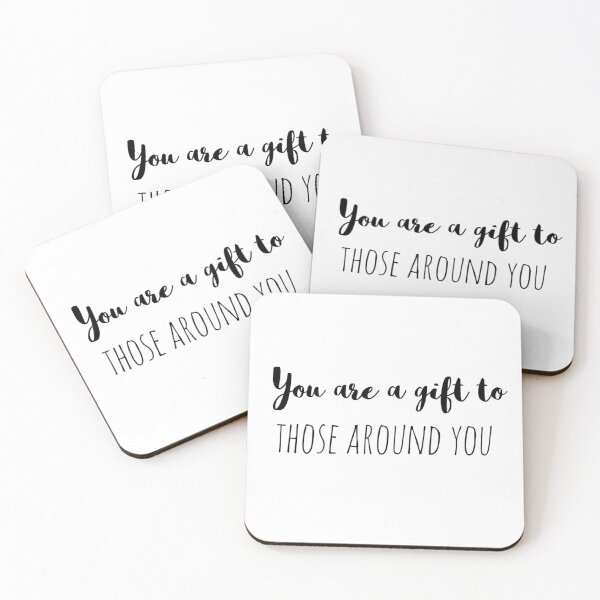 Item preview, You Are a Gift to Those Around You – Affirmation – Gratitude for Presence Design designed and sold by Camila  Ardila.
