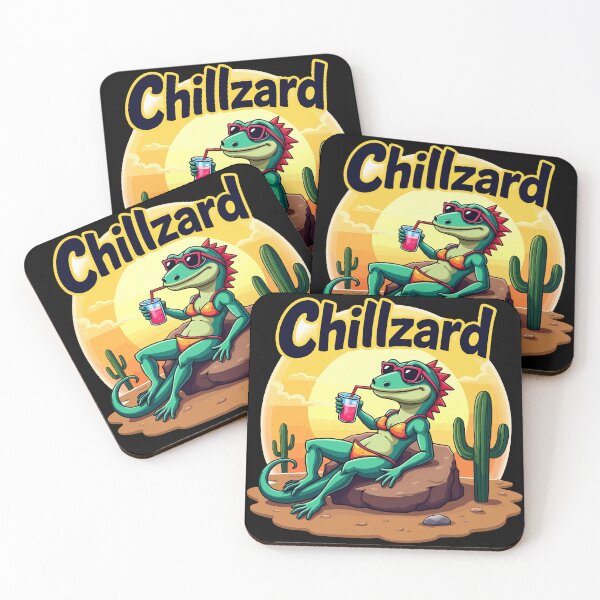Item preview, Chillzard – Hot Rock, Cool Vibes designed and sold by Hans-Design.
