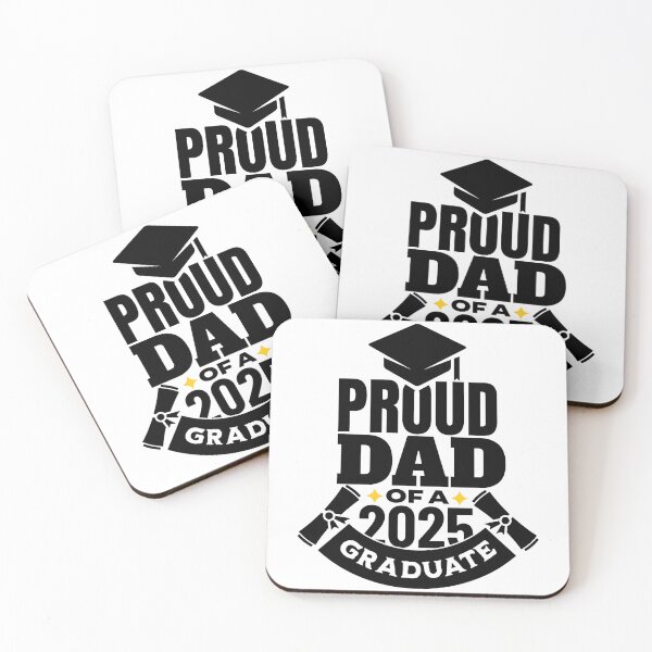 Item preview, Proud Dad of a 2025 Graduate – Graduation Year designed and sold by LuxeGraphix.