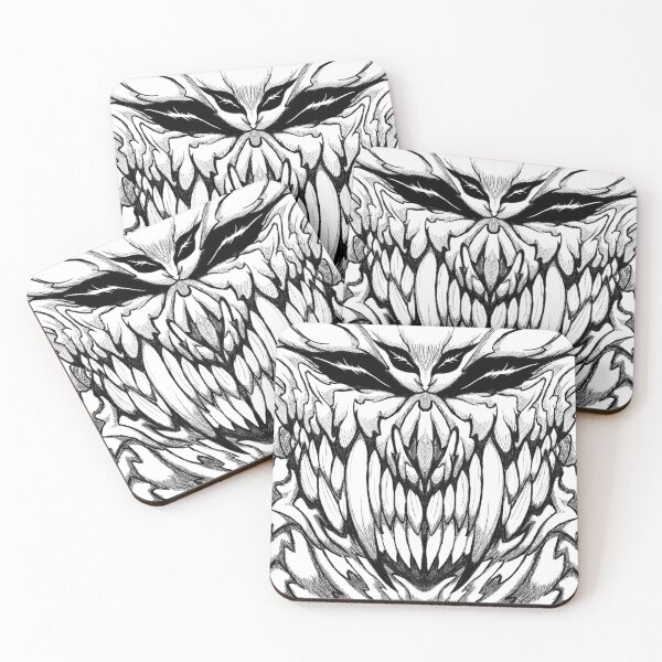 Item preview, Chaos Maw – Abstract Horror Face Line Art designed and sold by 7kTP.
