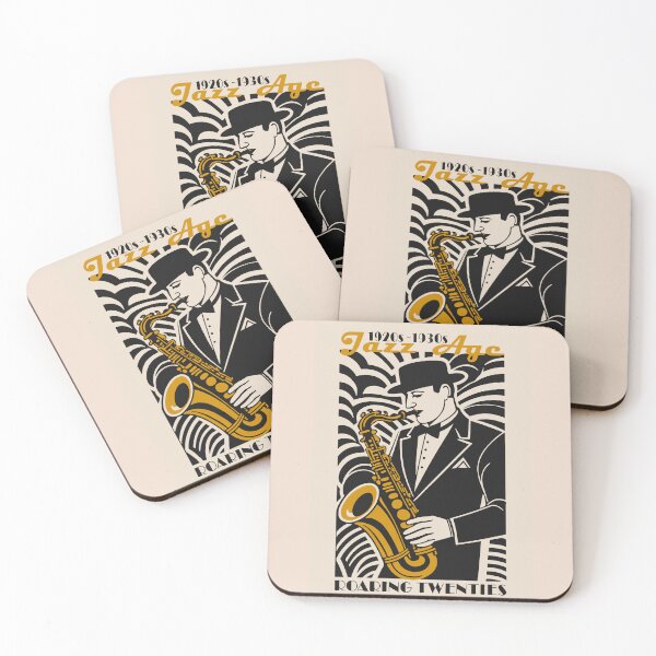 Item preview, Roaring Twenties Jazz Saxophone Art designed and sold by -DEEWOLF-.
