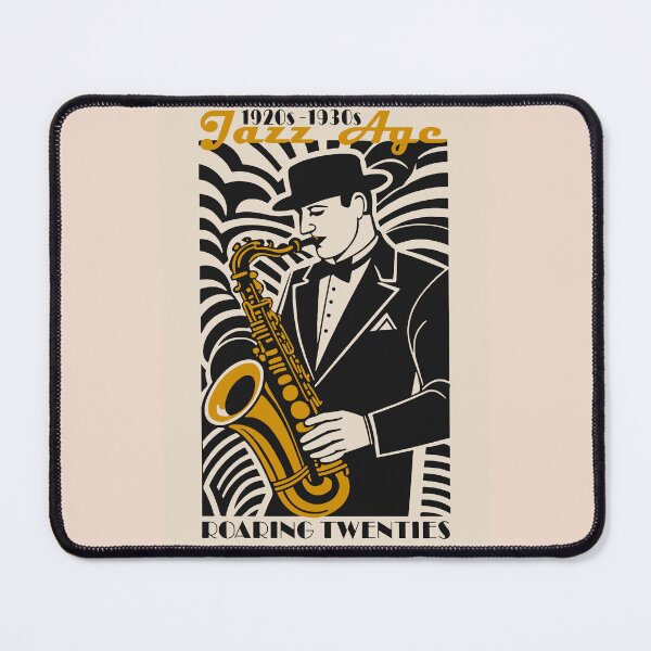 Item preview, Roaring Twenties Jazz Saxophone Art designed and sold by -DEEWOLF-.