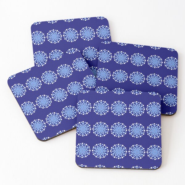 Item preview, Blue and white pattern designed and sold by NwrtnArts.