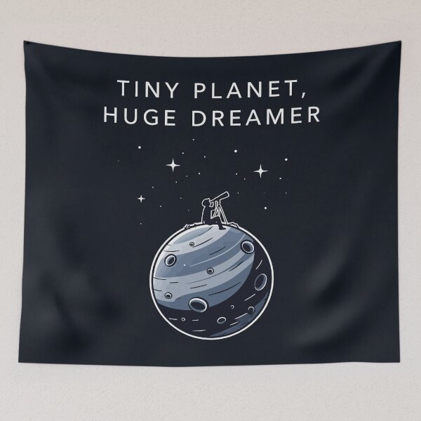 Item preview, Tiny Planet, Huge Dreamer designed and sold by Amir Faysal.
