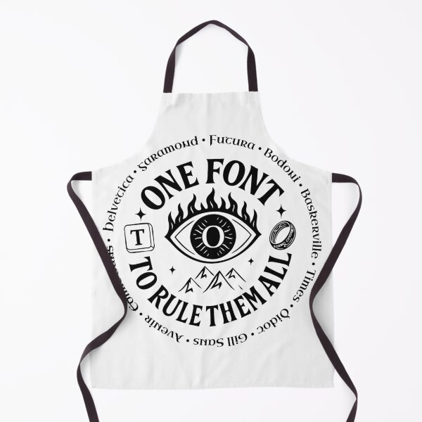 Item preview, One Font to Rule Them All – Typography Design designed and sold by TheBrightDuck.