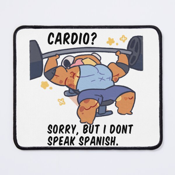 Item preview, Cardio? I don't speak designed and sold by kata7.