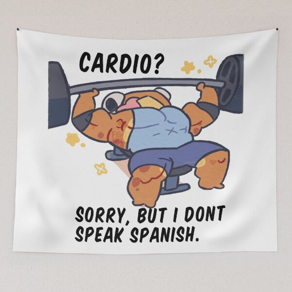 Item preview, Cardio? I don't speak designed and sold by kata7.