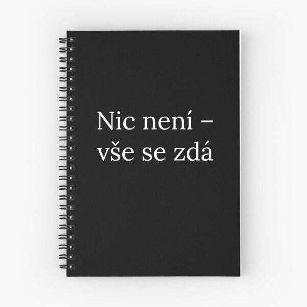 Item preview, Czech quote/Český citát designed and sold by zaslovy.