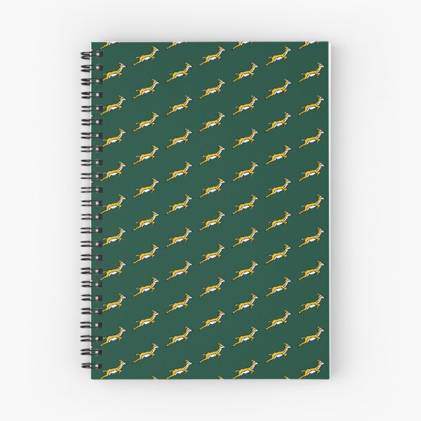 Item preview, Pixel Springbok Leap - Retro Rugby Vibes (Yellow/Black/White) designed and sold by Vector Woofs.