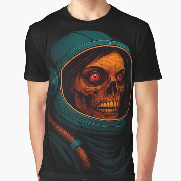 Item preview, Zombie Astronaut Woman - Undead Astronaut Girl designed and sold by NightTimeJ.