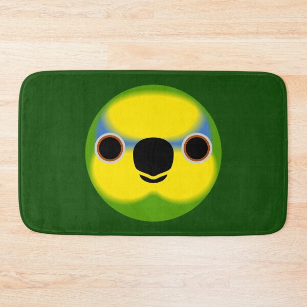 Item preview, The face of a Orange-winged amazon designed and sold by INKOYADO.