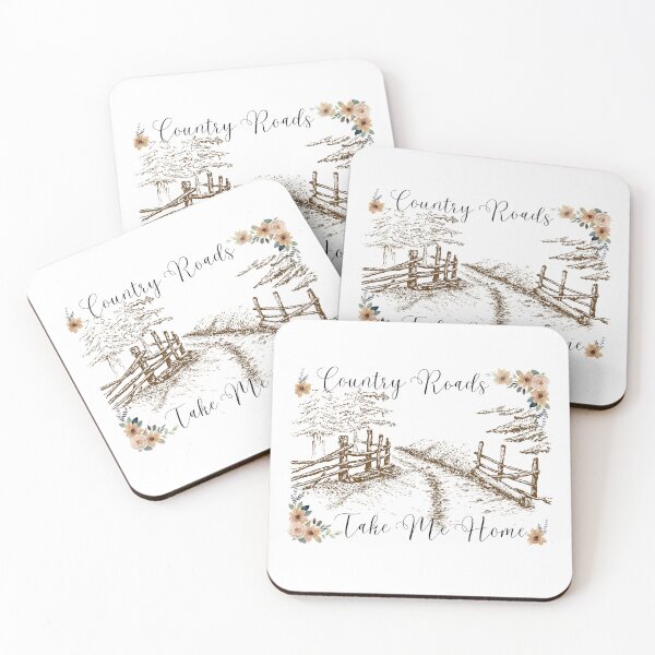 Item preview, Country Roads, Take me home designed and sold by Oops I'm Expressive.