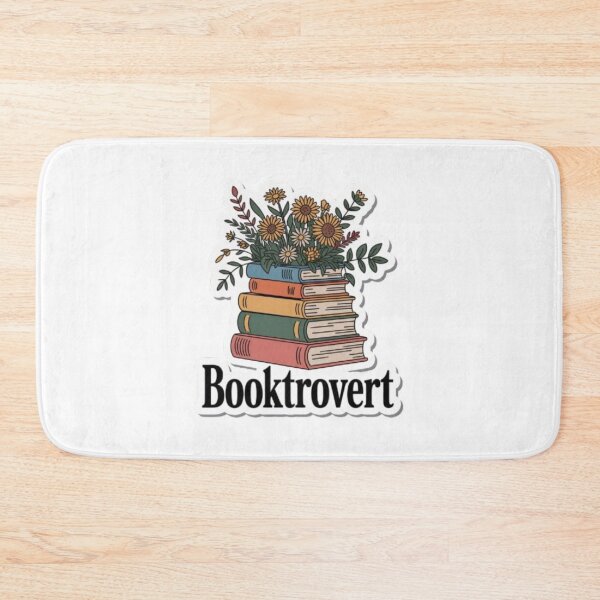 Item preview, Diseño de citas con temática de "Booktrovert" designed and sold by flutterfinds.