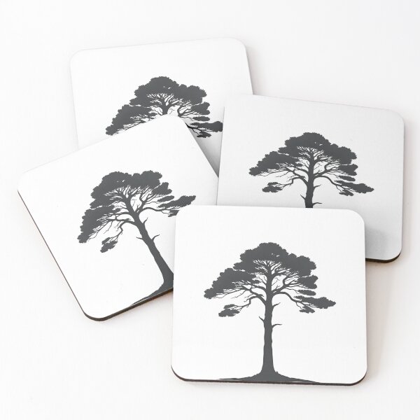 Item preview, Lone Redwood Tree Silhouette – Peaceful Nature Minimalism designed and sold by KoalaCrafted.