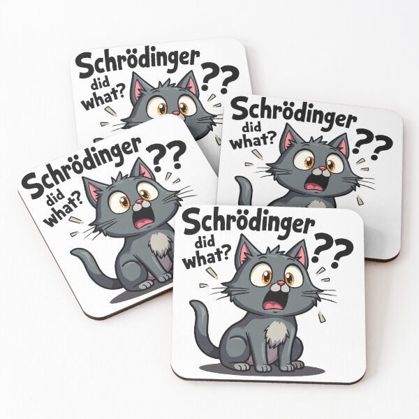 Item preview, Schrödinger's cat - the nightmare of cute cats designed and sold by Hans-Design.
