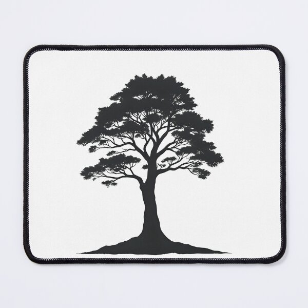 Item preview, Timeless Redwood – Artistic Tree Silhouette Illustration designed and sold by KoalaCrafted.