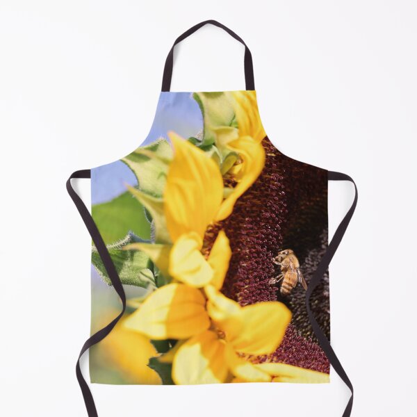Item preview, Bee on a Sunflower in Full Bloom designed and sold by Willow Sage.
