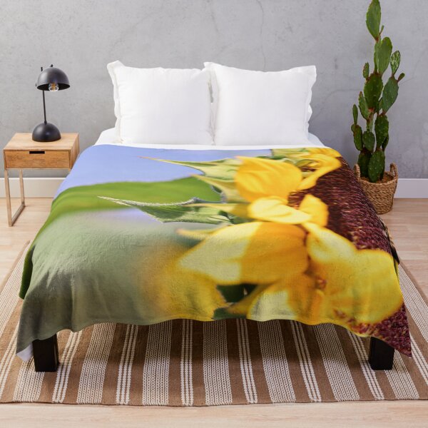 Item preview, Bee on a Sunflower in Full Bloom designed and sold by Willow Sage.