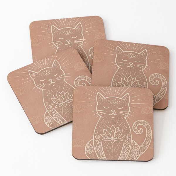 Item preview,  Sacred Cat in Black & WhiteSacred Cat in Black & White designed and sold by 	aluzia.design.