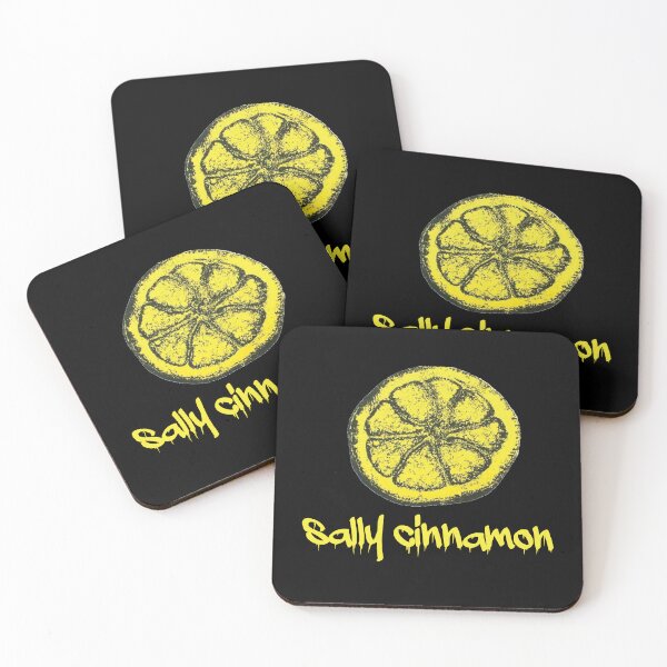 Item preview, The Stone Roses, Sally Cinnamon (yellow text). designed and sold by Manchester Design Studio.