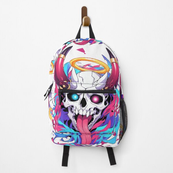 Item preview, Demonic Skull Aura – Neon Graffiti Anime Art designed and sold by aigoar.