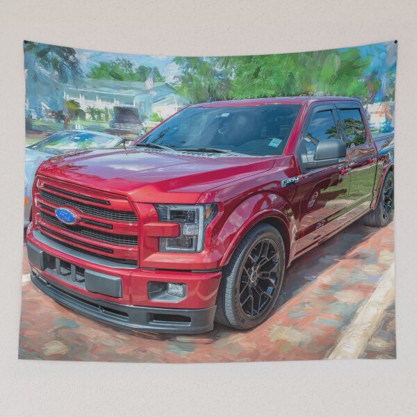 Item preview, 2016 Red Ford F150 Crew Cab X104 designed and sold by RichFrancoCars.