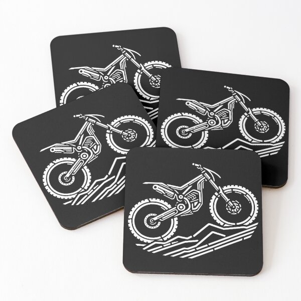 Item preview, Off-Road Motocross – Minimalist Trail Rider Art designed and sold by Color-Made.