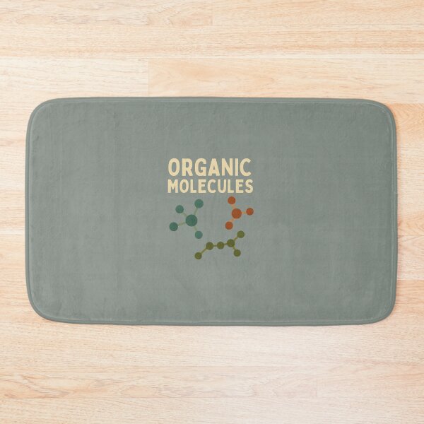 Item preview, Organic Molecules Chemistry Design – Minimal Science Illustration designed and sold by MertsArt.