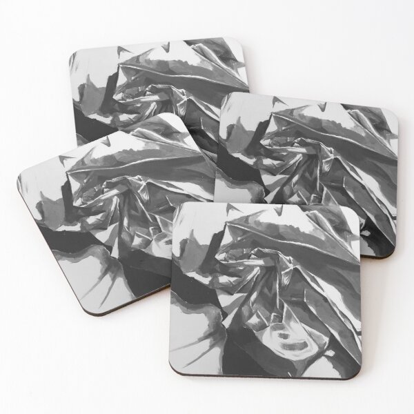 Item preview, Crinkled fabric painting print  designed and sold by Inkorama.