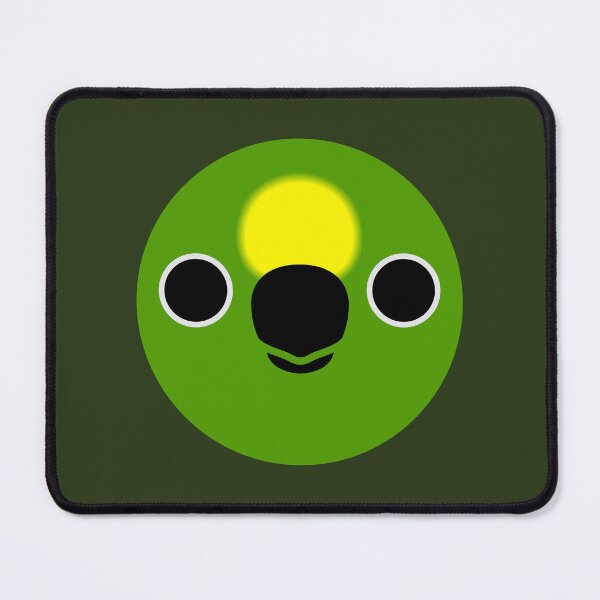 Item preview, The face of a Yellow-crowned amazon designed and sold by INKOYADO.