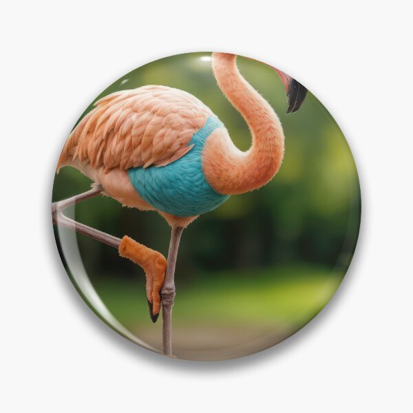 Item preview, Flamingo In a Yoga Pose In a Park designed and sold by Maria Dryfhout.