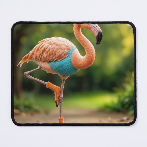 Item preview, Flamingo In a Yoga Pose In a Park designed and sold by Maria Dryfhout.