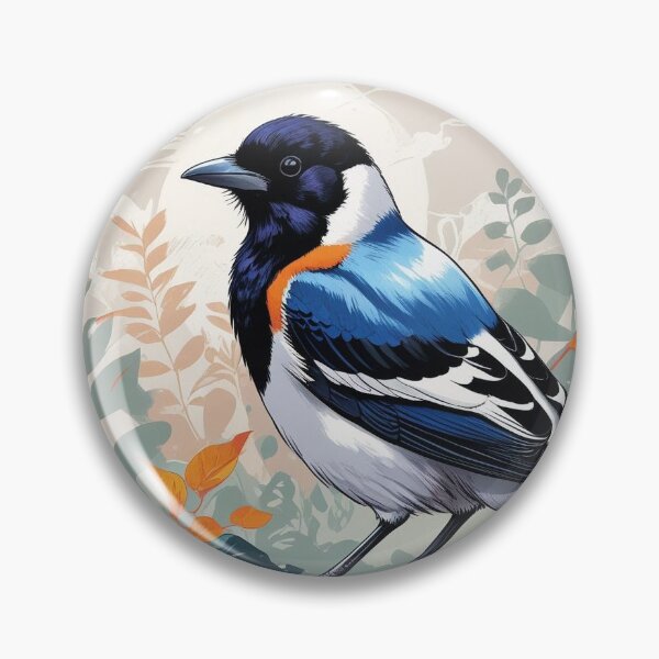Item preview, South Korean magpie designed and sold by gabrielvlmx.
