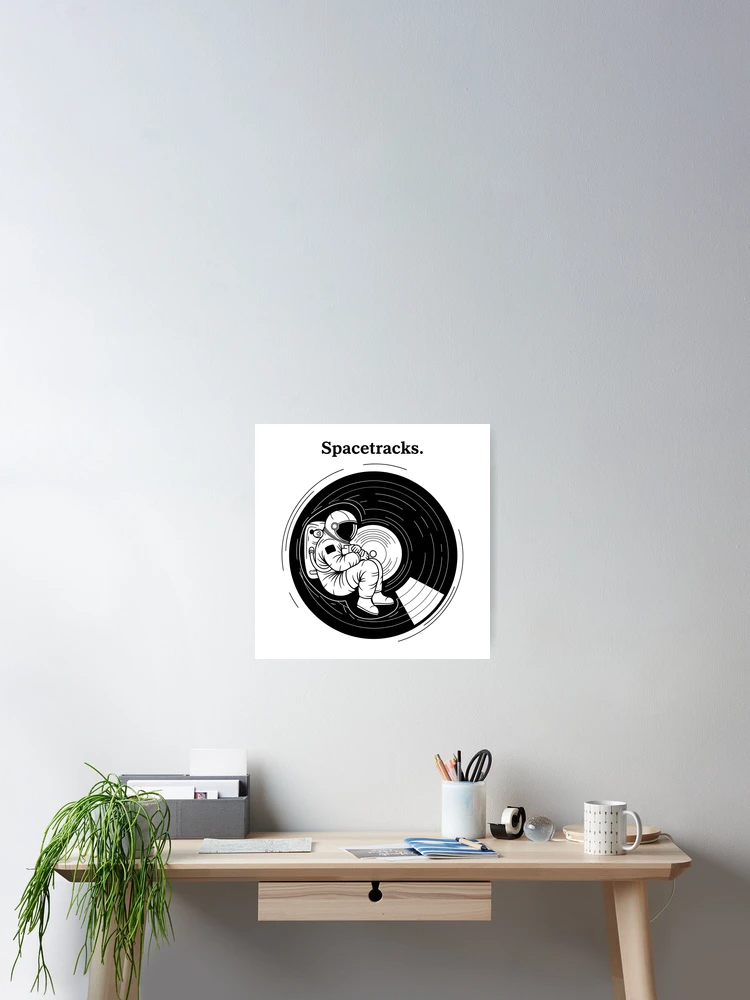 Thumbnail 2 of 3, Poster, Spacetracks designed and sold by Amir Faysal.