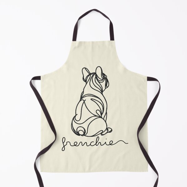 Item preview, Cute French bulldog monoline black, cute pet, Frenchie lovers or owners, dog lovers designed and sold by Collagedream.