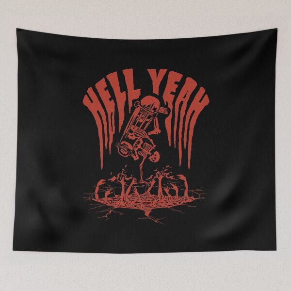 Item preview, Hell Yeah! Underground Punk Skeleton Skater designed and sold by sXe-art.