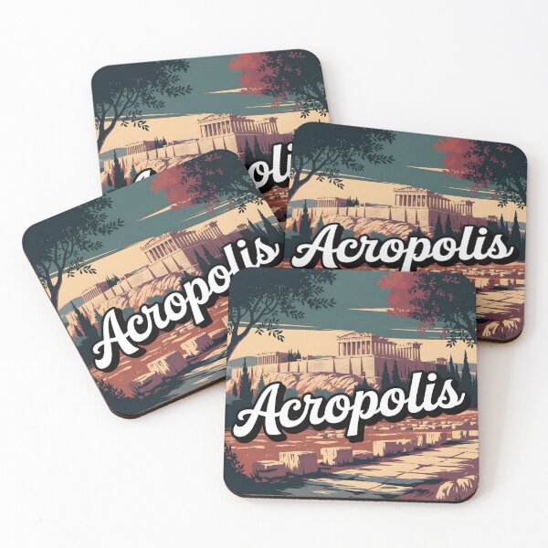 Item preview, Acropolis: Classic European Travel Poster Featuring the Parthenon designed and sold by LSVart.