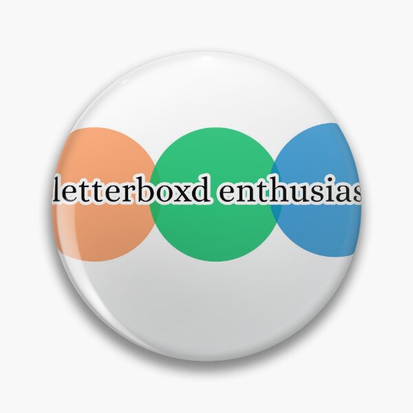 Item preview, letterboxd enthusiast designed and sold by karenpoliks1.