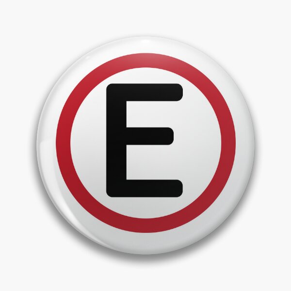 Item preview, Placa de transito Brasil -  estacionar vermelha designed and sold by GirlaineSQ.