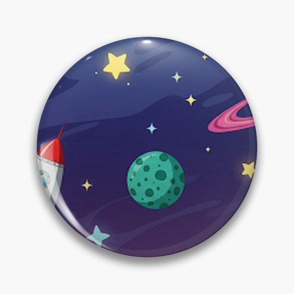 Item preview, Cartoon Cosmos Adventure – Rocket & Planets designed and sold by BK-Fishing.