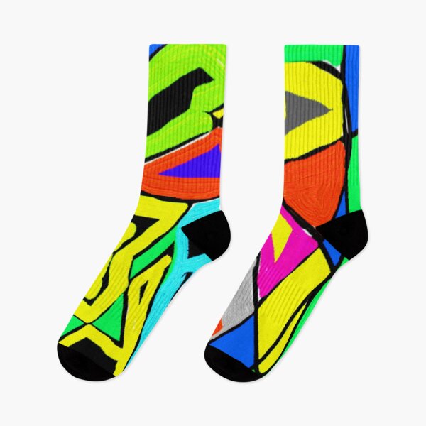 Item preview, Fluorescence Jumbled Abstract Design designed and sold by SmashingDeals.