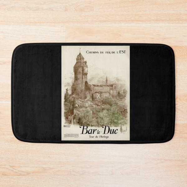 Artikelvorschau, Vintage-Reiseplakat von Bar-le-Duc | Eastern Railway Art | Tour de l'Horloge-Druck | Romantische französische Lithografie | Historische Wandkunst entworfen und verkauft von artofuniverse.