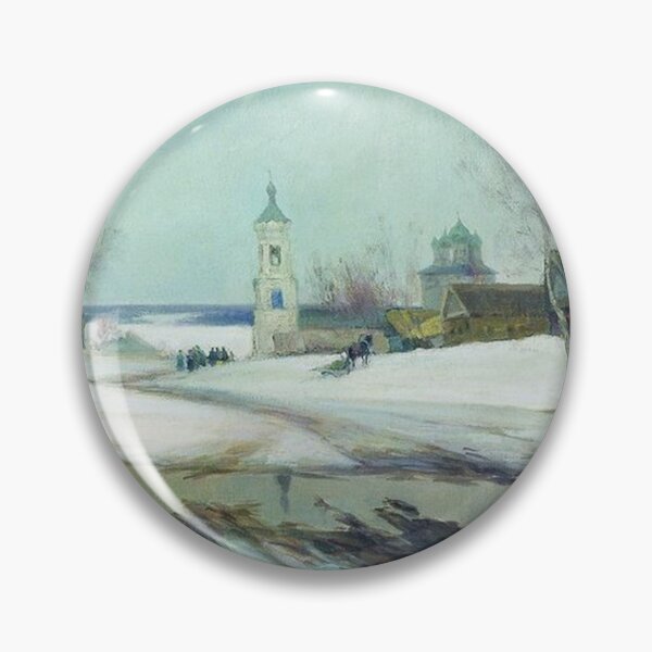 Item preview, Spring in the Village designed and sold by tomorrowsart.