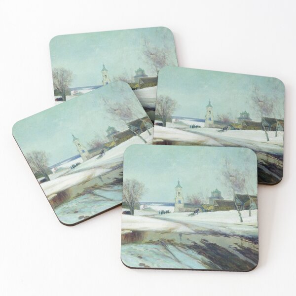 Item preview, Spring in the Village designed and sold by tomorrowsart.