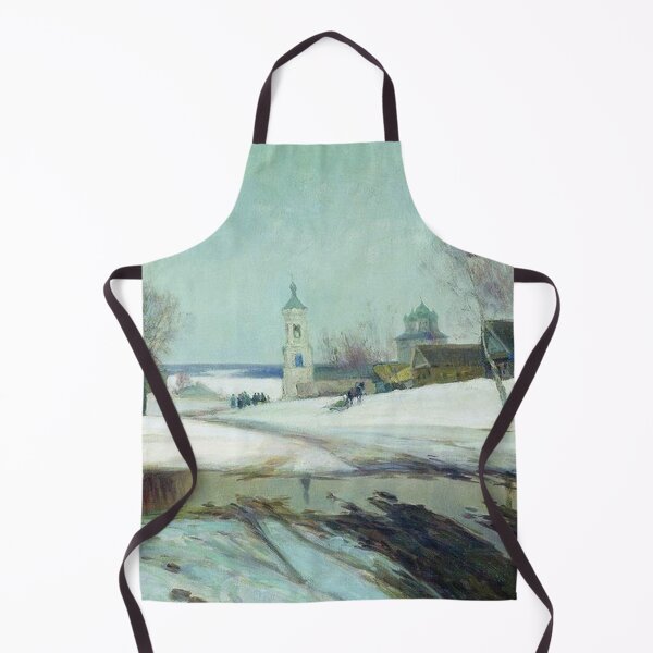 Item preview, Spring in the Village designed and sold by tomorrowsart.